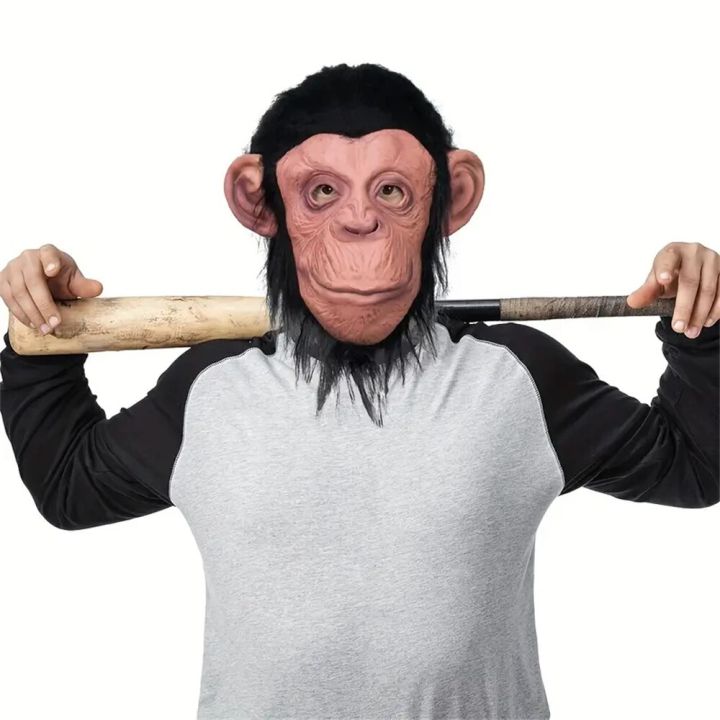 Latex%20Vivid%20Monkey%20Mask%20With%20Wig%20Funny%20Full%20Face%20Animal%20Mask%20Dress%20Up%20Accessory%20Halloween%20Cosplay%20Costume%20Prop%20Party%20Decors%20Prop%20-%20Image%203