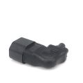 Power Adapter Iec 320 C14 To C5 Adapter Converter Vertical Left Right Angle C5 To C14 Ac Power Plug Socket Connector. 