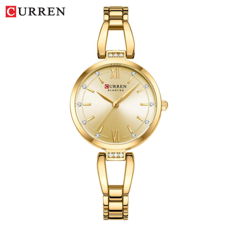 CURREN%209092%20Luxury%20Quartz%20Watch%20with%20Sparkling%20Rhinestones%20Simple%20Stainless%20Steel%20Wristwatch%20for%20Women%20-%20Image%202