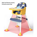 Baby Dining High Chair Adjustable Slip Resistant Multifunctional Baby High Chair for Toddler for Indoor. 