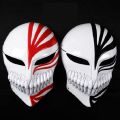 Anime BLEACH Mask Kurosaki Ichigo Skull Plastik Masks Cosplay Accessory Halloween Party Gifts.