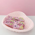 Love Heart Shape Basket Desktop Sweet Color Basket Photo Props For Home Storage Decoration Basket Nordic Storage Fruit Basket. 