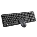 T-Wolf TF350 Wireless Keyboard Mouse Combo | Black. 