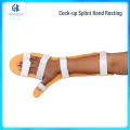Cock-up Splint Hand Resting. 