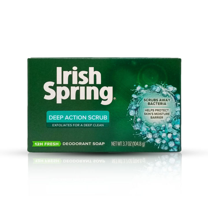 Irish Spring Deodorant Bar Soap 104.8g | Daraz.com.bd