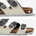 Gladiator Sandals Men Flats Summer Rome Shoes Man Leather Casual Big Size Mens Sandals Comfortable Outdoor Male Cork Shoes 2021.