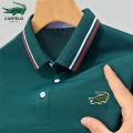 2023 NEW High Quality Lacoste T-shirts for men Embroidered Men's t-shirts Mens polo shirt Shirt male Polo T shirt for men Summer Dislikelike. 