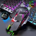 3200DPI Ergonomic Wired Gaming Mouse USB Computer Mouse Gaming RGB Mause Gamer Mouse 6 Button LED Silent Mice for PC Laptop. 