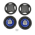 2Pcs Car Loudspeaker 500W Mid Treble 6.5inch Coaxial Car Speakers for All Car Sound Systems. 