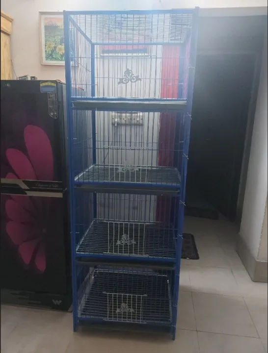 4%20Floor%20Nut%20System%20Folding%20Cage%20Made%20by%2013no%20Wire%20Size%2024/18/14%20inchi%20Cash%20On%20Delivery%20Available%20-%20Image%202