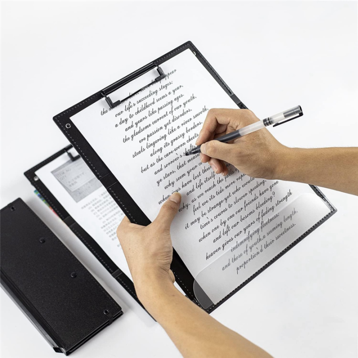 Nursing%20Clipboard%20Foldable,%203%20Layers%20Nurse%20Clipboard%20with%20Nursing%20Edition%20Cheat%20Sheets%20Trifold%20Clipboard,%20Pink%20Durable%20Easy%20to%20Use%20-%20Image%207