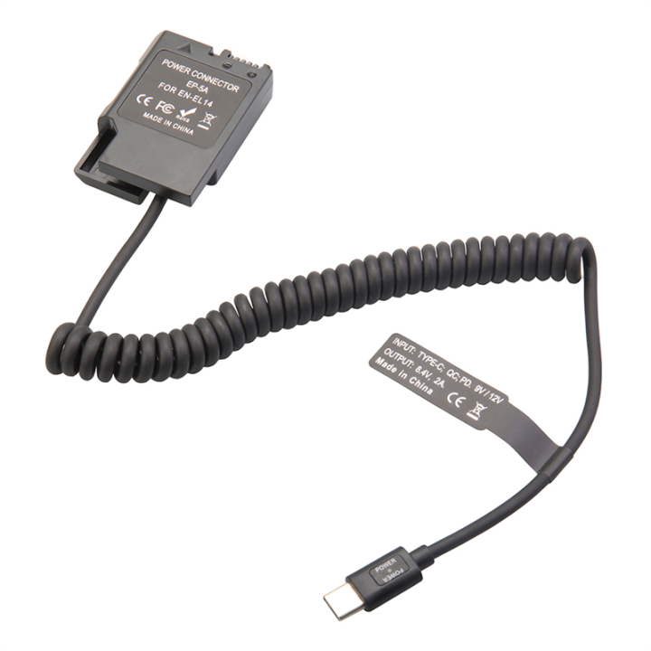 EL14%20Dummy%20Coupler%20Battery%20Type-C%20Spring%20Cable%20for%20Nikon%20D3100%20D3500%20D5100%20D5200%20D5300%20D5600%20P7000%20P7100%20P7700%20P7800%20Replacement%20Accessories%20-%20Image%202