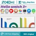 Smartwatch Original Hello Watch 3 Plus + 2.04' Amoled Screen 4GB ROM Local Music Album Men's Ultra Smart Watch Fitness Watch. 