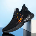 Men's Shoes 2024 Spring New Cross-border Breathable Flying Woven Tide Shoes Trendy Fashion Foreign Trade Plus Size Casual Sneakers Men.