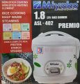 Miyako 3 In 1 Electric Rice Cooker /Miyako Rice Cooker 1.8 Ltr. ASL-402. 