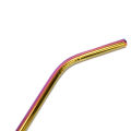 Rainbow Straws Stainless Steel Drinks Straw Metal Drinking Cleaner Reusable Barr. 