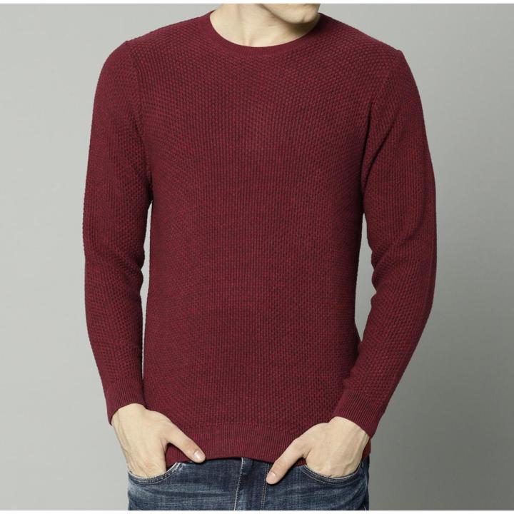 Men's Fashionable full sleeve Round Neck sweater.