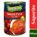 Saporito Tomato Paste 400gm. 