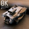 Brushless Motor Obstacle Avoidance UAV New Mini Drone 4K Profesional Full HD Dual Camera Obstacle Avoidance Aerial Photography.