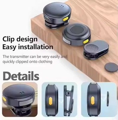 SX21%20Wireless%20Microphone%20Same%20as%20Hollyland%20Lark%20M2.%20Interview,%20Live%20Broadcast,%20Audio%20Video%20Recording%20Clip%20on%20Collar%20Microphone.%20Noise%20Reduction%20Lavalier%20Lapel%20Mini%20Microphone%20-%20Image%208
