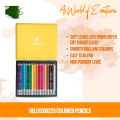 Deli EC00225 Colored Pencils Artist Pencils for Artists in Tin Box.