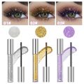 QIBEST Sparkling Diamond 3D Mascara Long Lasting Makeup Curling Volume Extension Glitter Lengthening Eyelashes Mascara Cosmetics. 