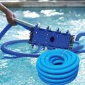2pcs 9M Swimming Pool Vacuum Cleaner Hose Suction Swimming Replacement Pipe Pool Cleaner Tool.