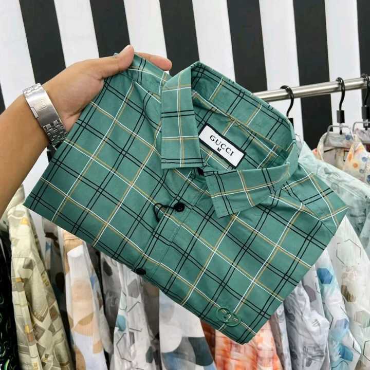 New Exclusive Trendy Cotton Long Sleeve Multicolor Casual Check Shirt For Men