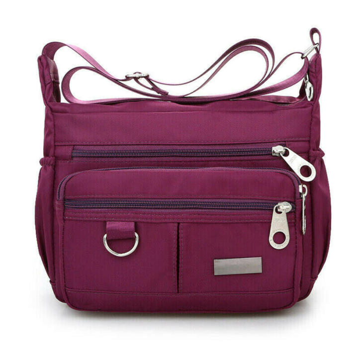 Body Bags Holiday Shoulder Bag Women Ladies Multi Pocket Messenger Handbag Cross
