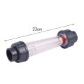 LZS-25 Flow Meter Plastic Tube Type 300-3000L/H Water Rotameter Liquid Flowmeter Measuring Tools For Chemical Light. 