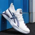 New Student All-Match White Casual Shoes2023Mesh Surface Shoes Men's Breathable Mesh Sneakers Summer Height Increasing Insole Men's Shoes. 