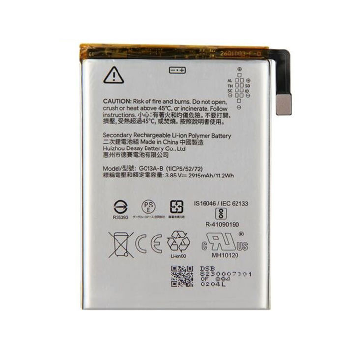 Google Pixel 3 Replacement Battery - High-Quality OEM Compatible