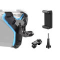 【Good-Love Store】(NEW)Motorcycle Helmet Chin Stand Mount Holder for GoPro Hero 5/6/7 Action Sports Camera Full Face Holder Motorcycle Camera Accessory.