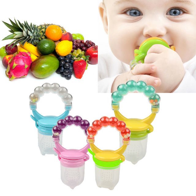 Junjuni- New Baby Food Feeder Soother Teether for Eating Fresh Fruit Vegetables Meat