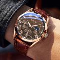 2024 New Concept Mens Watches Decorative timing Leather Casual Quartz Watch Men's Sport Waterproof Clock Watch Relogio Masculino. 