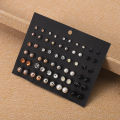 Earrings for Women Korean Metal Earring Trend Jewelry Fashion Women's Earrings Set Korean Geometric Stud.