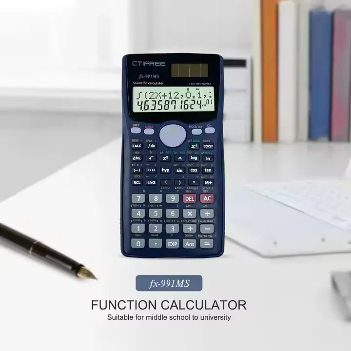 Calculators FX 991MS College Middle Student Mathematics 401 Function ...