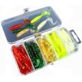 Grub Worm Soft Baits -50PC.