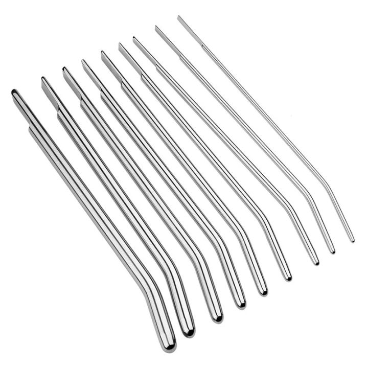 Stainless Steel Plug Metal Horse Eye Stimulation Urethral Sounding Massage Wand Toys For Men 4 -12 mm JokeT