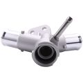 ARELENE 4X Aluminium Engine Radiator Filler Neck Coolant Thermostat Housing Water Pipe for Toyota Yaris Belta Vios Vitz. 