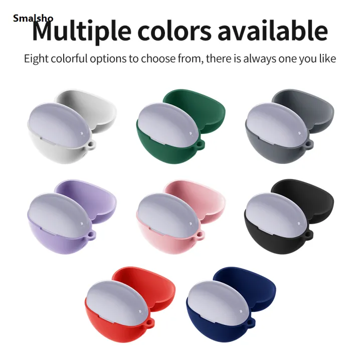 Liquid%20Silicone%20Earphone%20Case%20Solid%20Color%20Cover%20Headphone%20Shell%20Shockproof%20Skin%20For%20Huawei%20freeClip%20with%20hook%20-%20Image%206