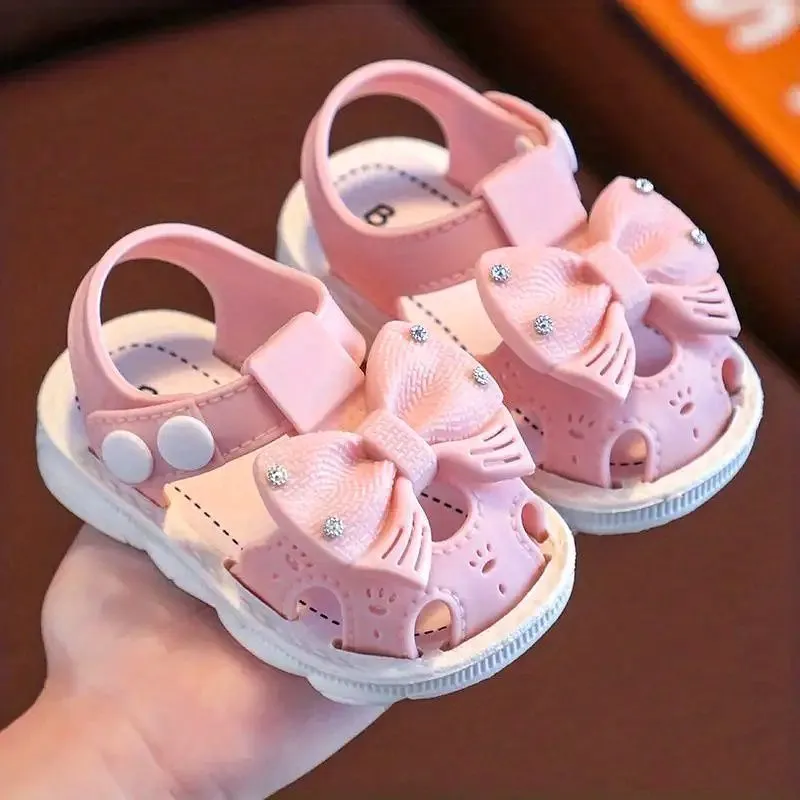 1-3 years New Casual Cute Bowknot Sandals For Baby Girls
