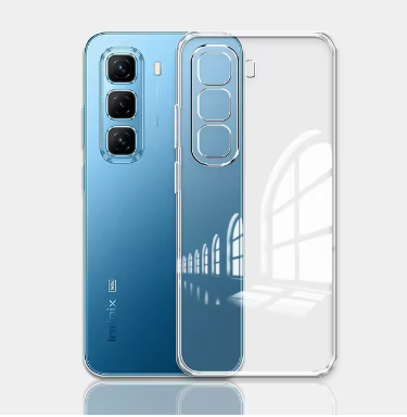 Infinix Hot 50 4G Transparent Soft & Flexible TPU Mobile Back Cover