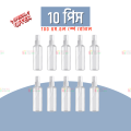 10 Pices Plastic Spray Bottle 100 ml. 