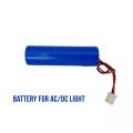 3.7V Rechargeable Battery for AC/DC Light. 