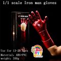 Avengers Iron Man Tony Stark Gloves LED Light Hand Laser Cosplay Toys. 