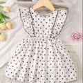 Cotton baby girl fashionable dress Eid collection for 1- 5 yeas babys.