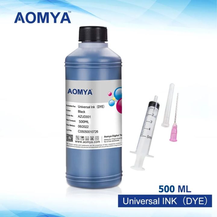 Kit Ricarica Inchiostro Aomya 500ml Universal - CISS System, Per HP, Canon, Epson, Brother, Lexmark - Foto 7