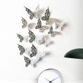 Butterfly Wall Sticker Art Decal Room Party Wedding Decoration 12pcs. 