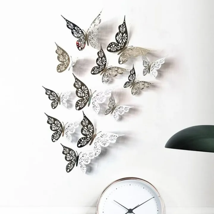 Butterfly%20Wall%20Sticker%20Art%20Decal%20Room%20Party%20Wedding%20Decoration%2012pcs%20-%20Image%204
